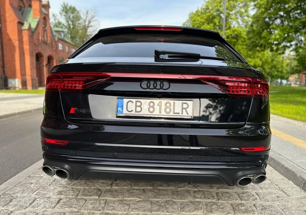 Audi SQ8 cena 448000 przebieg: 95721, rok produkcji 2020 z Bydgoszcz małe 704